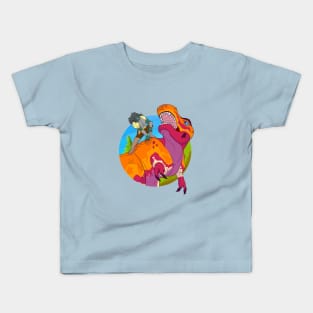 Zug rides the Rex Kids T-Shirt